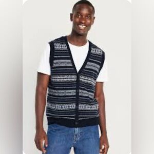 Old Navy So Soft Fair Isle Vest